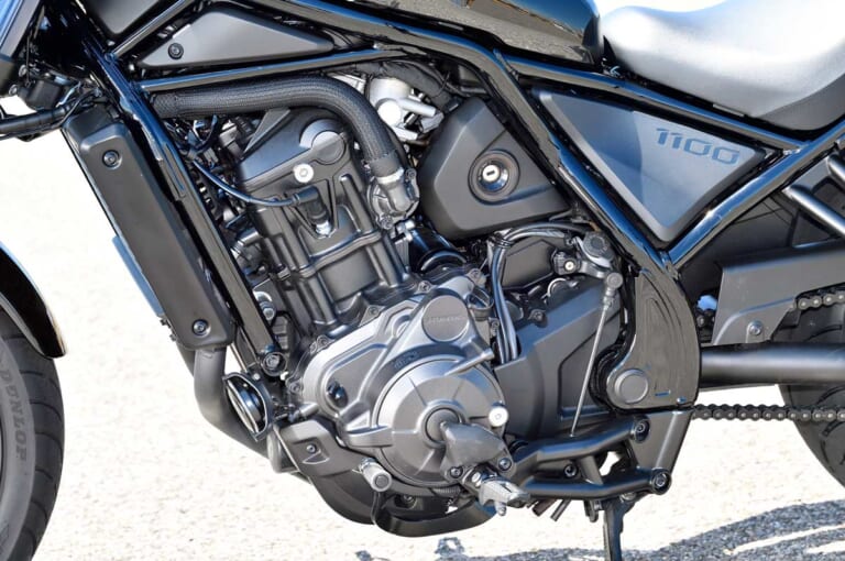 '21 ホンダ レブル1100|エンジン|ホンダ レブル1100MTモデル試乗インプレッション【”クルーザー”の概念を再構築】