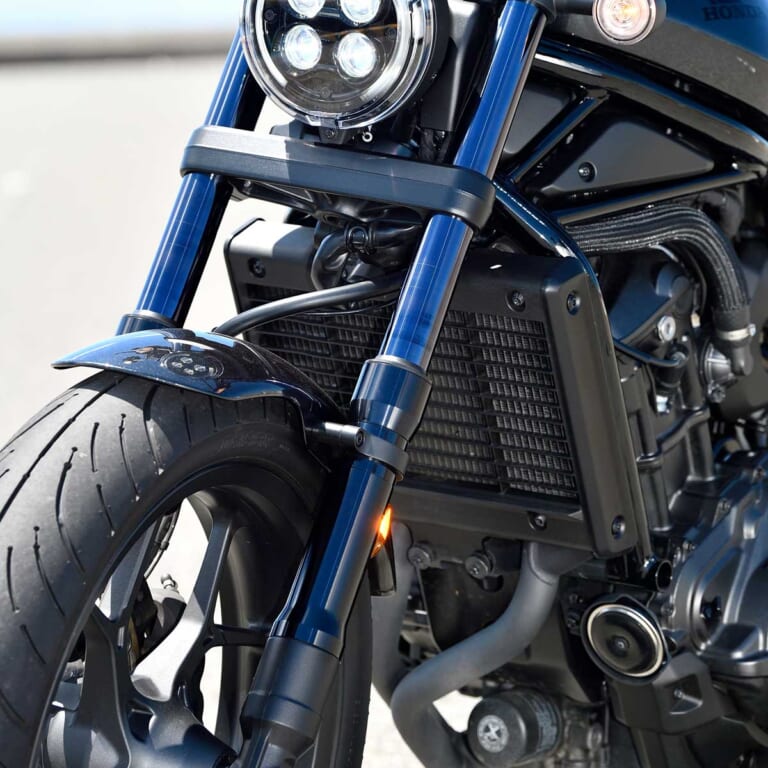 '21 ホンダ レブル1100|サスペンション|ホンダ レブル1100MTモデル試乗インプレッション【”クルーザー”の概念を再構築】