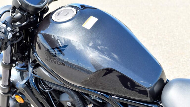 '21 ホンダ レブル1100|タンク|ホンダ レブル1100MTモデル試乗インプレッション【”クルーザー”の概念を再構築】