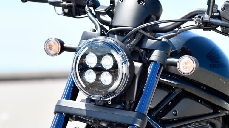 '21 ホンダ レブル1100|LEDヘッドライト|ホンダ レブル1100MTモデル試乗インプレッション【”クルーザー”の概念を再構築】