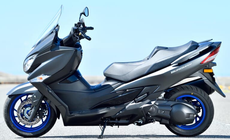 '21 スズキ バーグマン400ABS|スズキ バーグマン400試乗インプレッション【国産唯一の400ccビッグスクーター健在】
