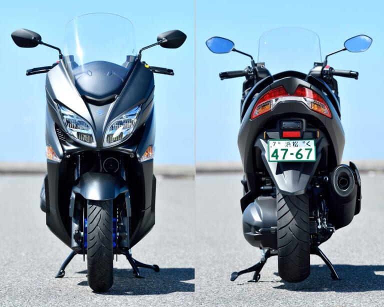 '21 スズキ バーグマン400ABS|スズキ バーグマン400試乗インプレッション【国産唯一の400ccビッグスクーター健在】