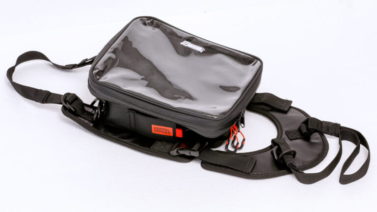 ドッペルギャンガー ターポリンタイダウンタンクバッグ|ドッペルギャンガー ターポリンタイダウンタンクバッグ試用インプレ【樹脂カバーにも取り付けOK】