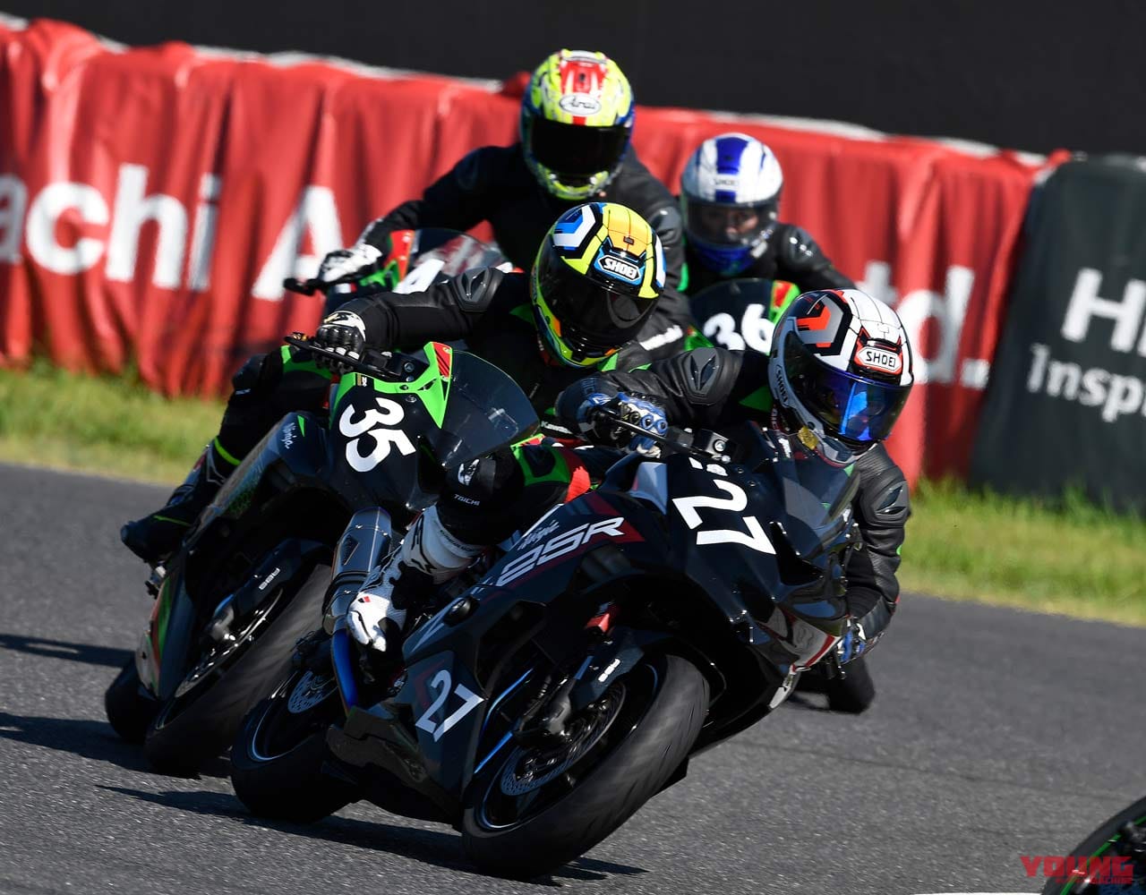 イベントレポート|ニンジャチームグリーンカップ|鈴鹿サーキット|ワンメイクレースでZX-25Rを超満喫!【ニンジャチームグリーンカップ in 鈴鹿サーキット】