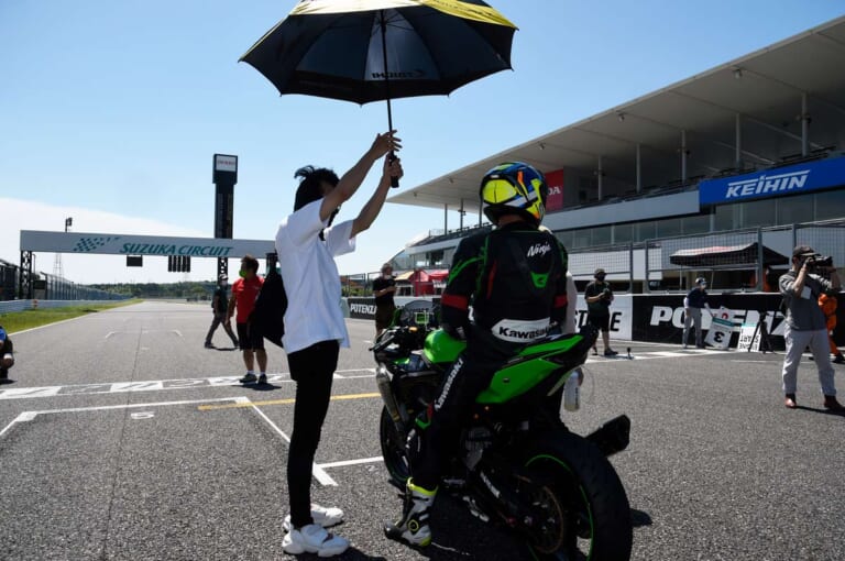 イベントレポート|ニンジャチームグリーンカップ|鈴鹿サーキット|グリッドスタート|ワンメイクレースでZX-25Rを超満喫!【ニンジャチームグリーンカップ in 鈴鹿サーキット】