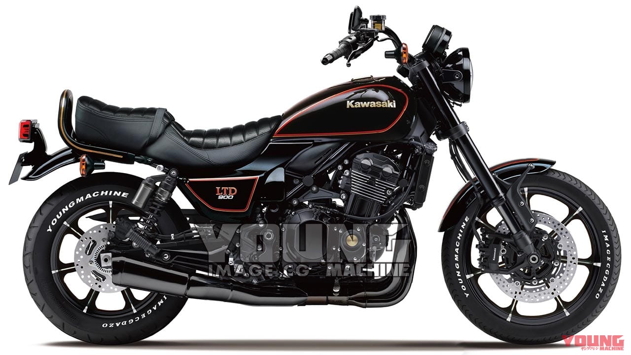 Z900RSファミリー総選挙|リミテッド案(イメージCG)|まだまだ見たい! カワサキ名車復刻版【勝手にNEXT Z900RSファミリー総選挙実施】