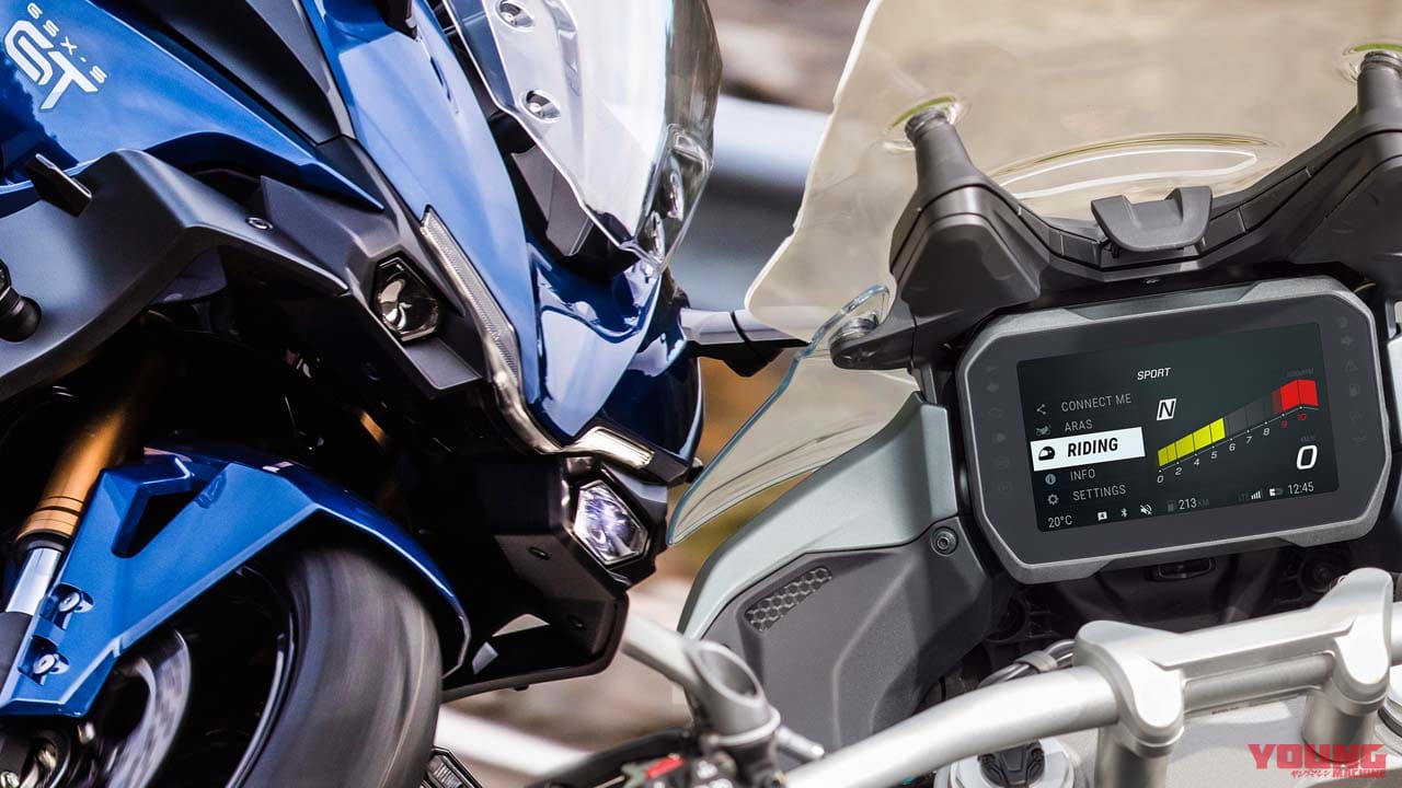 |次はカワサキ「ニンジャH2SX」の新型か?! ボッシュのスマホ連動システム『mySPIN』