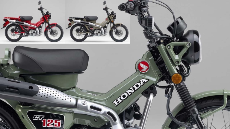 3色ラインナップ化! ホンダ「CT125ハンターカブ」歴代カラー大図鑑【2022年モデル】