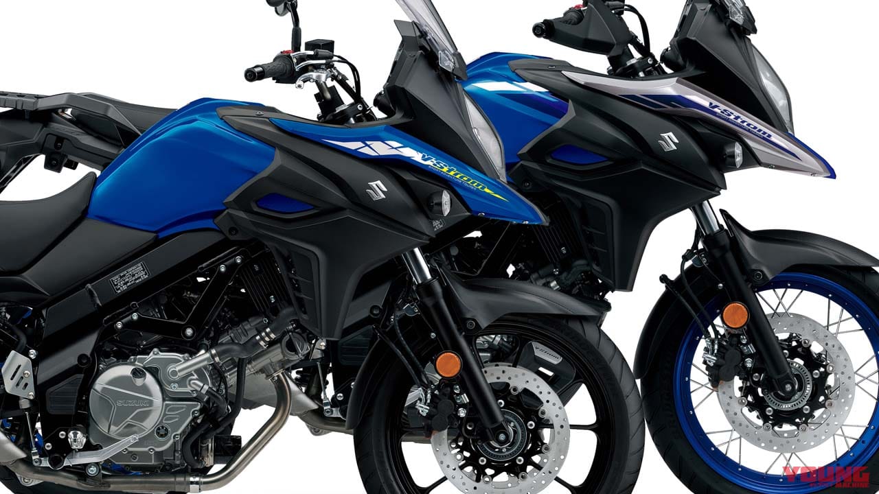 スズキ「Vストローム650/XT」に2022年モデルの新色が登場!【海外】