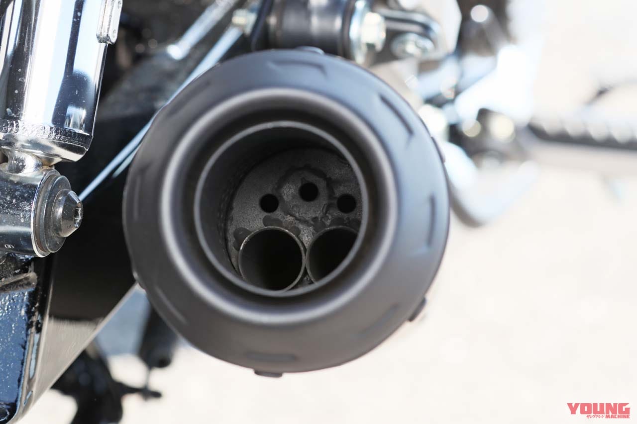 MORIWAKI ENGINEERING SlipOn Exhaust SHORT MEGAPHONE for GB350(2BL-NC59)|ホンダGB350/S用モリワキ「ショートメガホン」最速テスト! 常用域の確かな力量を実感