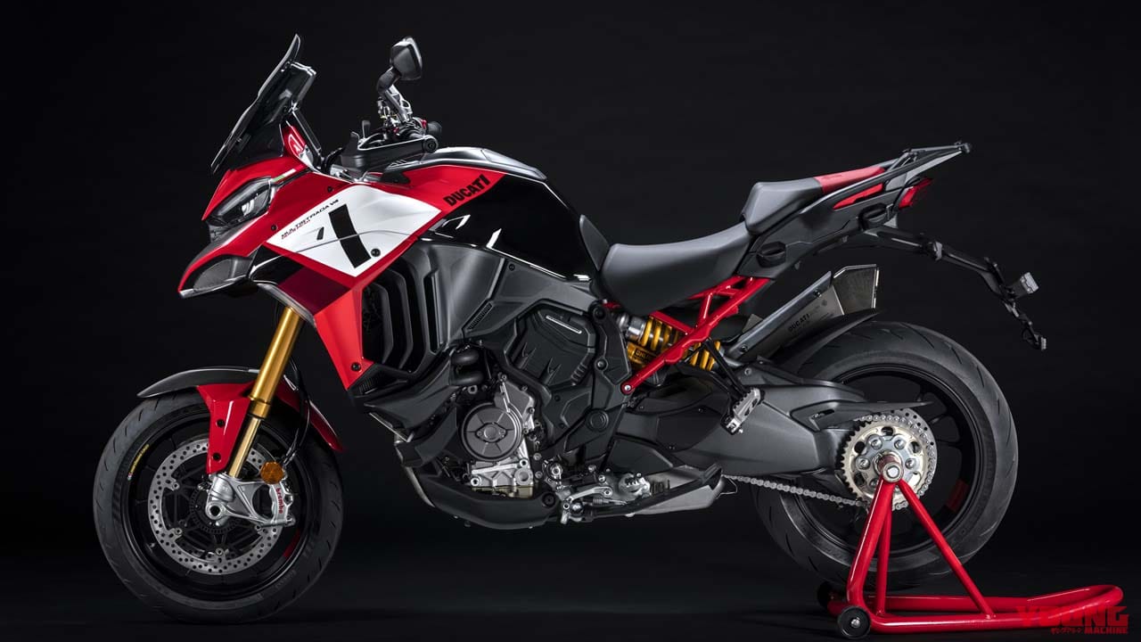 V4パイクスピークが登場! ドゥカティ「ムルティストラーダV4」のスポーティ版