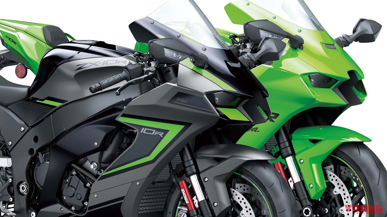 カワサキ「ニンジャZX-10R/RR」新色スチールグレーがイカス! 欧州で2022年型発表