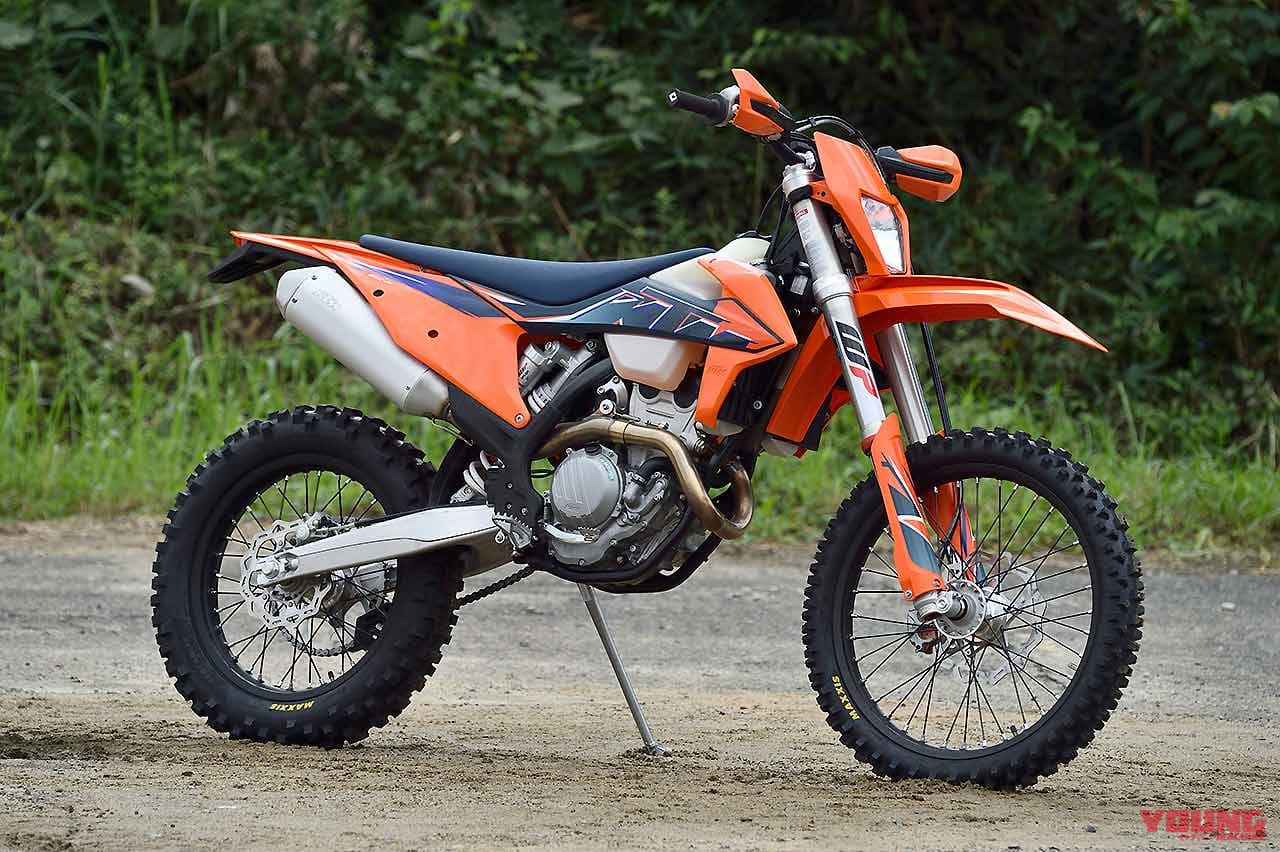 KTM |250 EXC-F|エンデューロ|4スト|林道で遊ぶ? コースで遊ぶ? ’22年型エンデューロマシンをJNCC王者・渡辺学が徹底テストライド!!〈前編〉