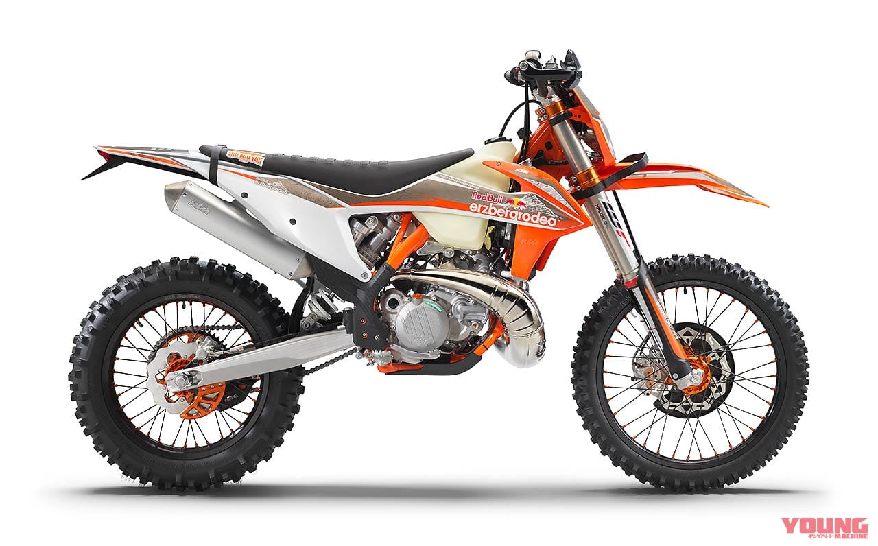 KTM|300 EXC TPI ERZBERGRODEO|エルズベルグロデオ|競技専用車両|林道で遊ぶ? コースで遊ぶ? ’22年型エンデューロマシンをJNCC王者・渡辺学が徹底テストライド!!〈前編〉