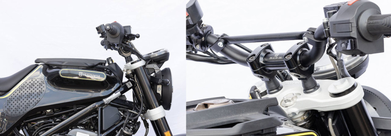 ハンドルアップ|20mmアップ|キジマ|スヴァルトピレン|ハスクバーナ|ハスクバーナ スヴァルトピレン125/250/401/ヴィットピレン401用カスタムパーツ登場〈キジマ〉