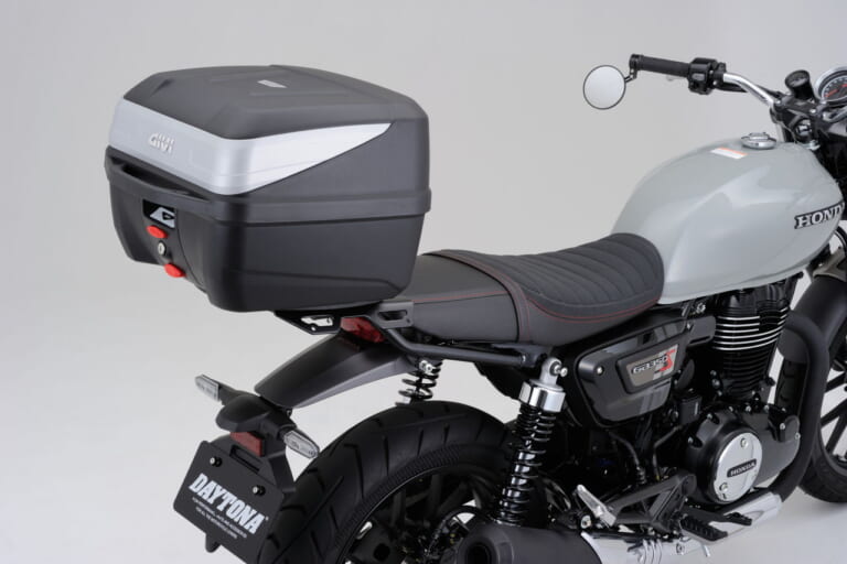 マルチウイングキャリア【GB350S用】|シーソー式ペダルを通常タイプに変更できる! デイトナからホンダGB350/GB350S用パーツ続々