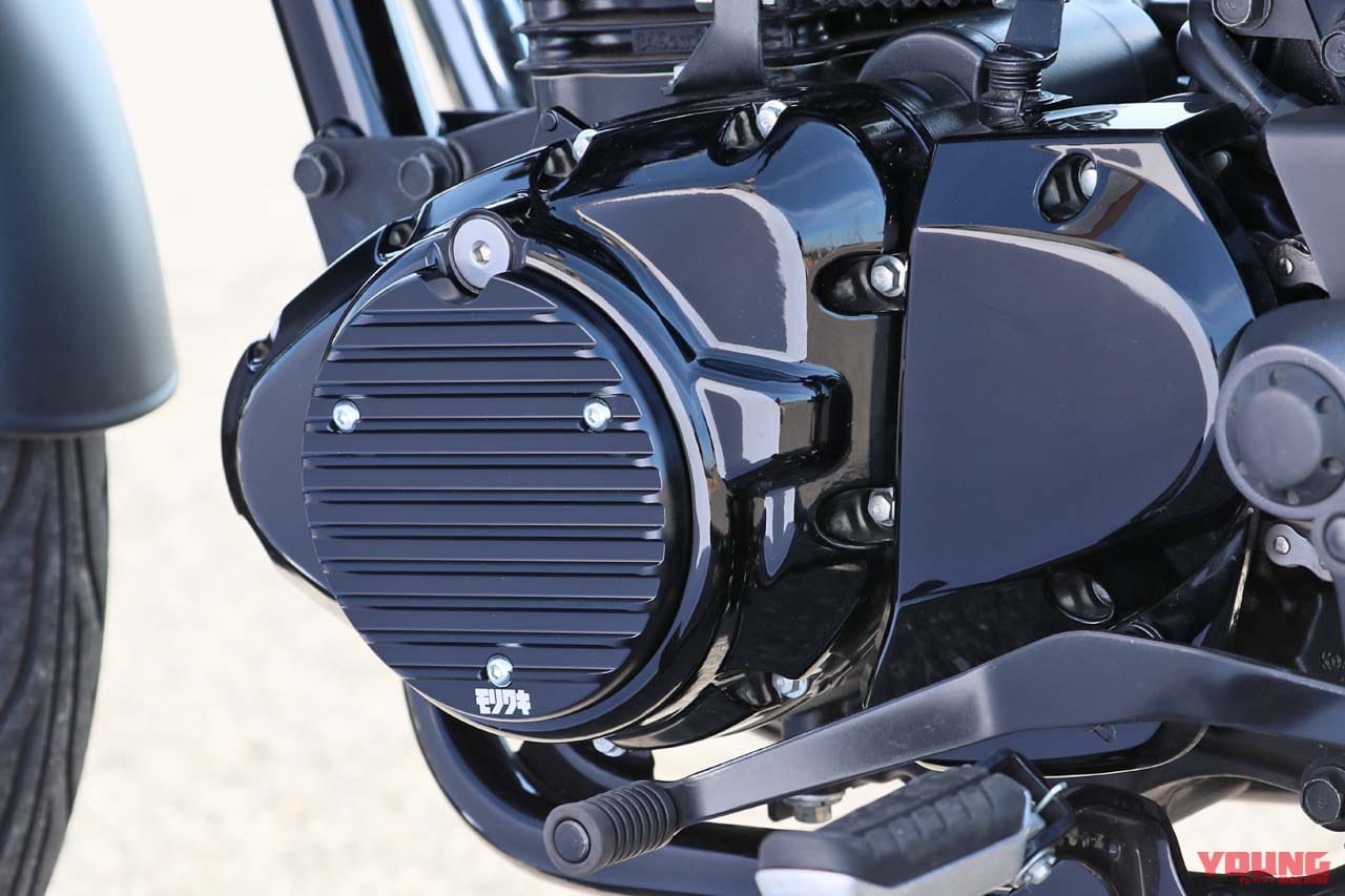 CRANK CASE COVER LH ●価格:1万3750円|ホンダGB350/S用モリワキ「ショートメガホン」最速テスト! 常用域の確かな力量を実感