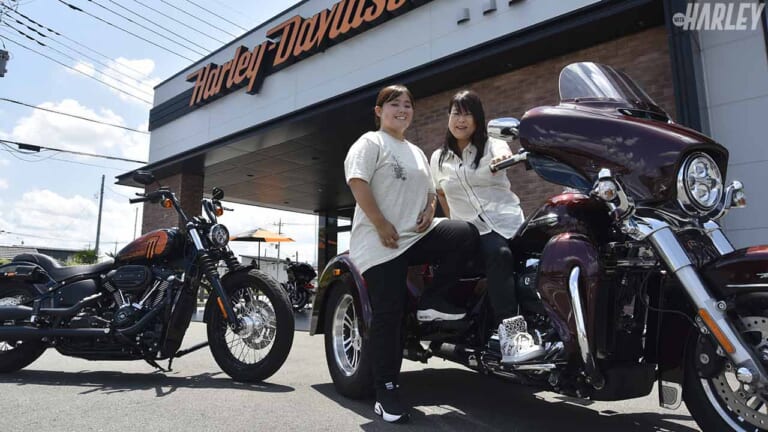 週末は母と娘で気軽に楽しむハーレーライフ【ハーレーダビッドソンのある暮らし】