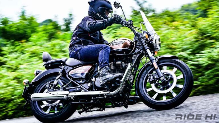 【ロイヤルエンフィールド メテオ350 試乗インプレ】走る、旅する、バイクの醍醐味を感じる1台