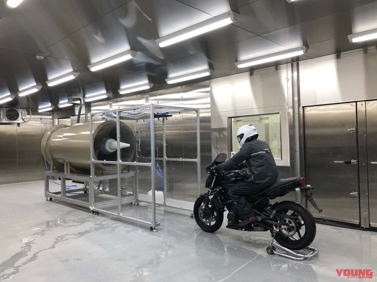 |SHOEIの“低温風洞”が完成! マイナス5度&降雨も再現可能な検証施設