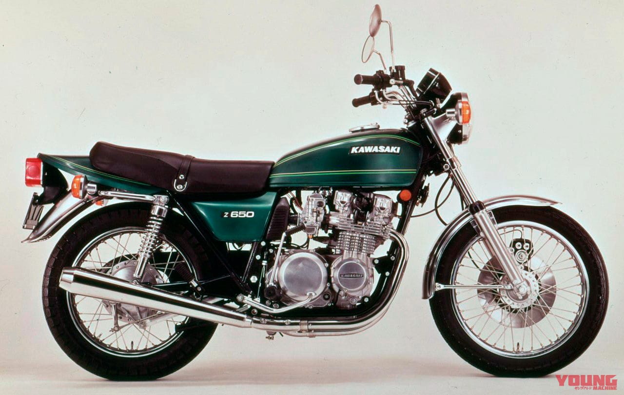 カワサキ Z650|1976年モデル|カワサキ「Z650RS」国内正式発表!! 101万2000円で兄貴分Z900RSと超強力タッグ!