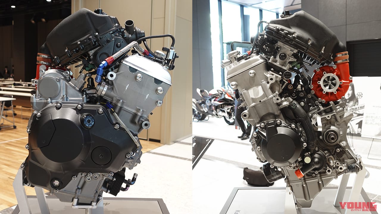 |ついにバイク用の水素エンジンが登場! カワサキがニンジャH2ベースの水素エンジン搭載4輪バギーのデモ走行を実施