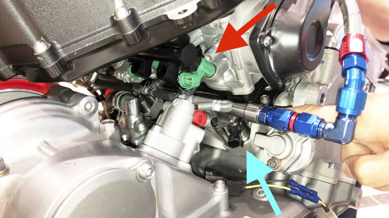 カワサキ|水素エンジン|デモ走行|ニンジャH2|ついにバイク用の水素エンジンが登場! カワサキがニンジャH2ベースの水素エンジン搭載4輪バギーのデモ走行を実施