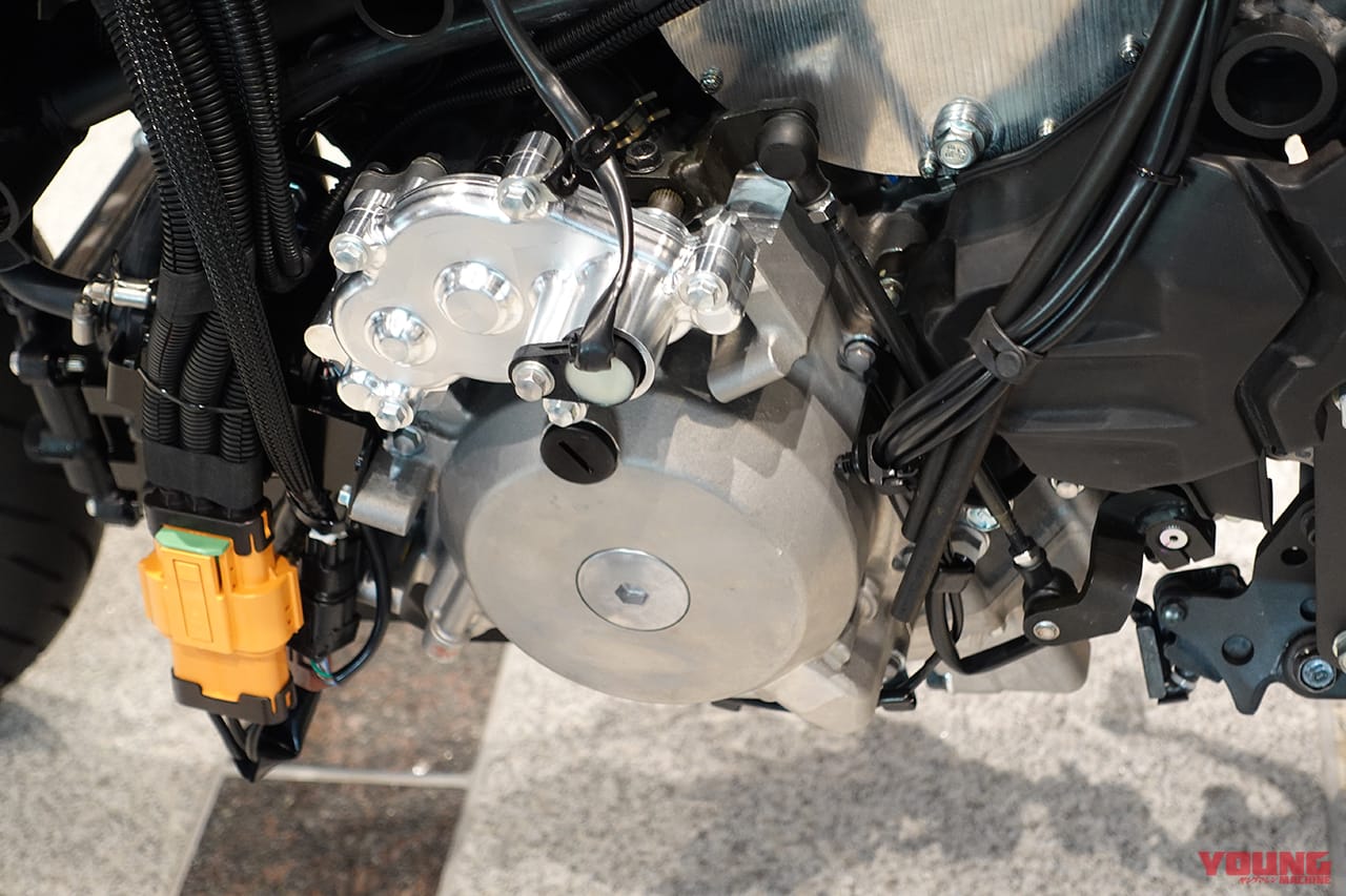 カワサキ|ハイブリッド|パワートレーン|アクチュエーター|ついに見えた! カワサキの水素エンジンはスパチャ+直噴か!?