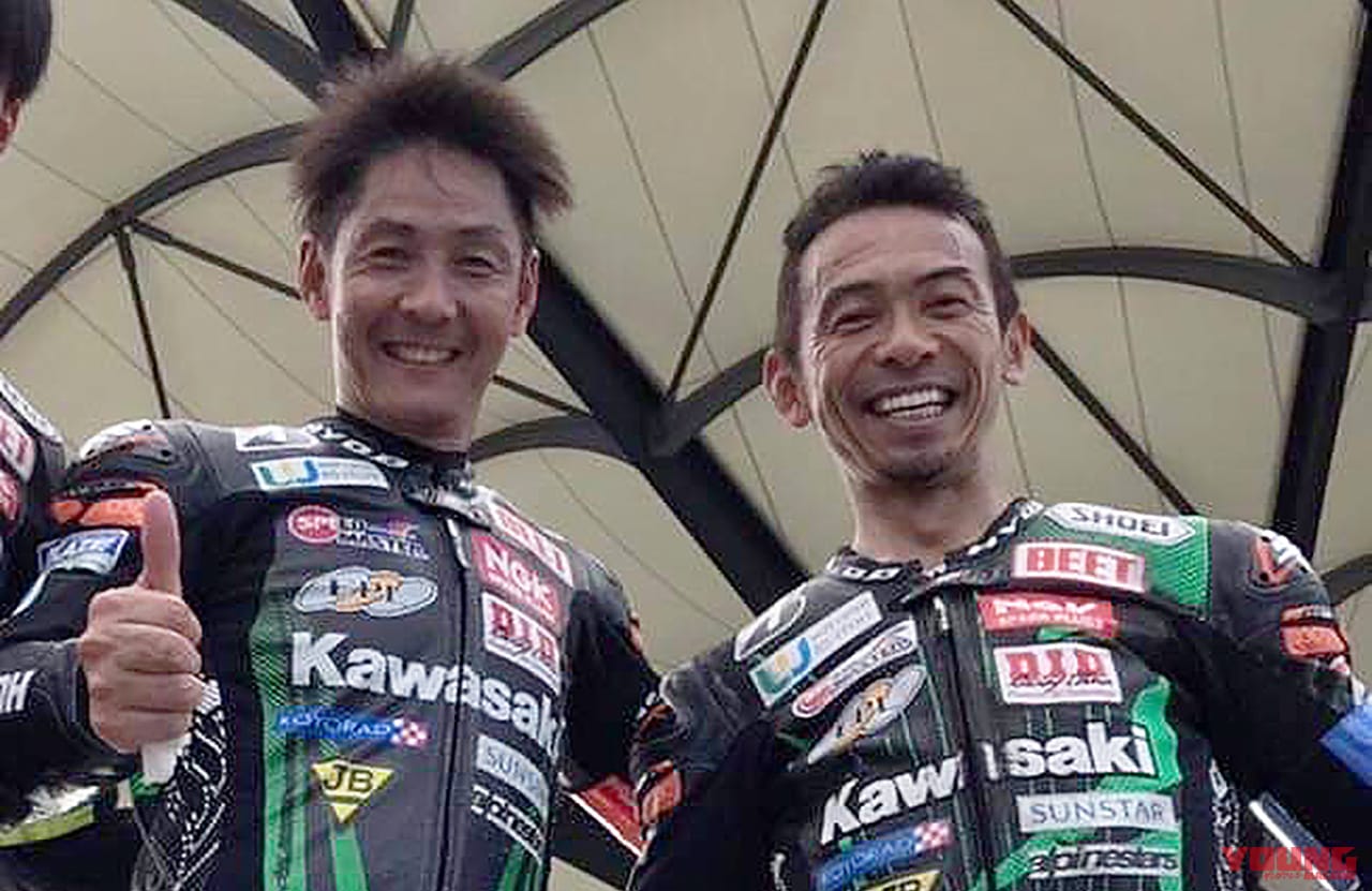 柳川明|井筒仁康|カワサキワークス|4スト250cc車の5時間耐久レース「九州エンデュランスフェスタin SPA直入」が11月21日に開催