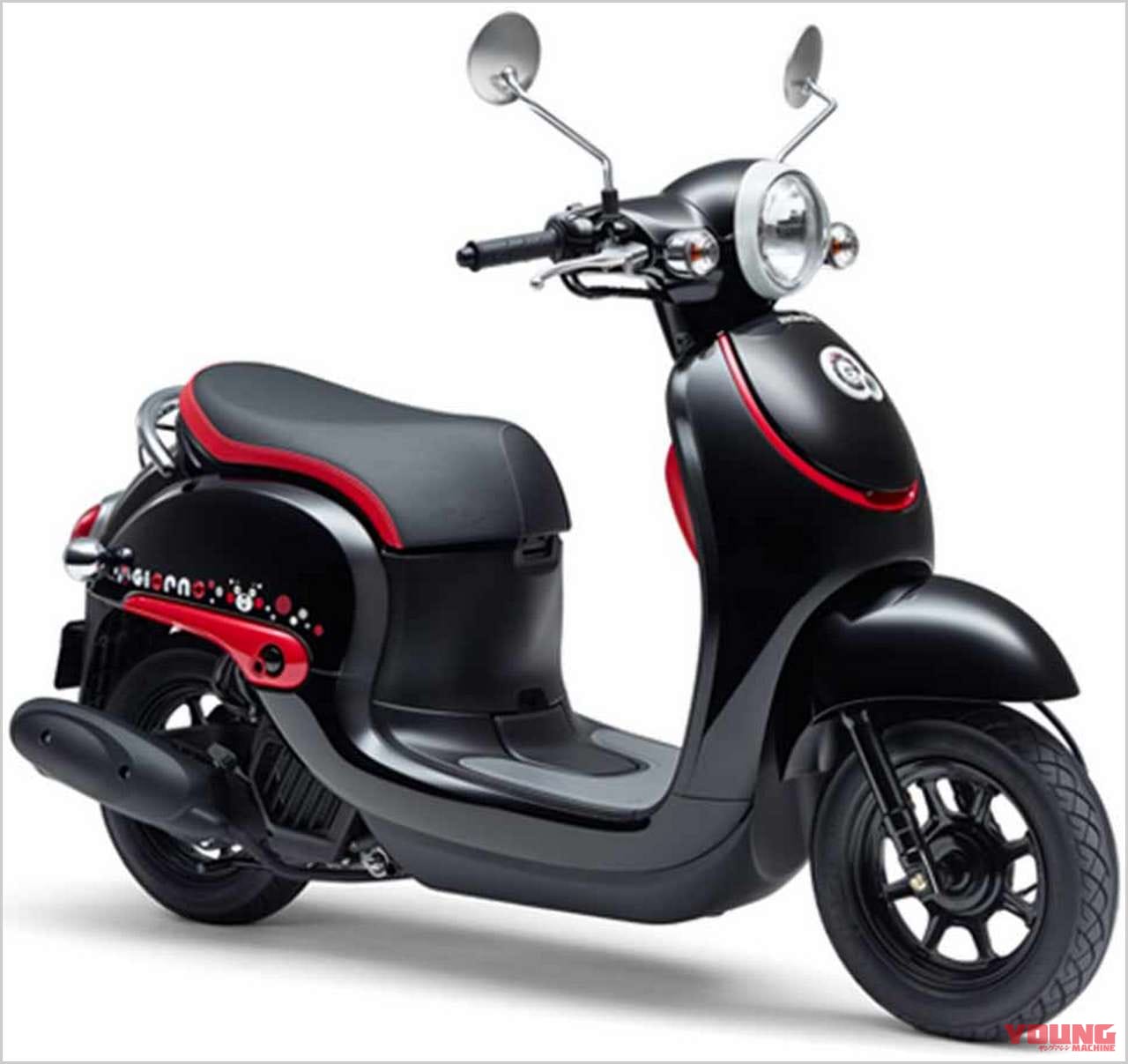 2024 HONDA GIORNOくまモンバージョン | グラファイトブラック|ホンダ ジョルノ/くまモンバージョン〈いま国内で買える新型バイクカタログ|原付一種(50cc以下)〉