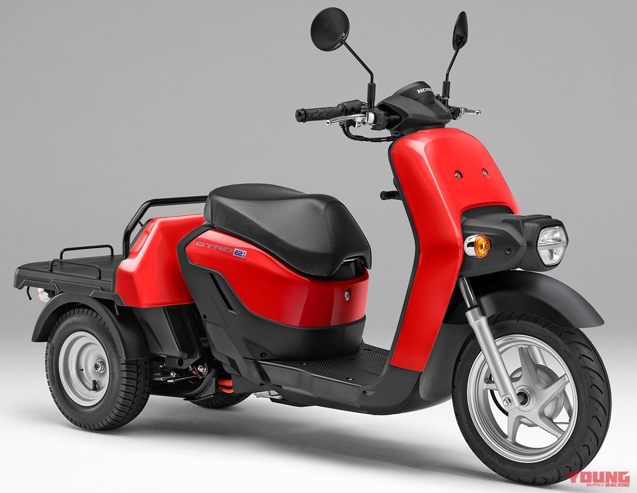 2026 ホンダ ジャイロe:|ロスホワイト|ホンダ ジャイロe:/キャノピーe: 〈いま国内で買える新型バイクカタログ|原付一種・新基準原付(125-50cc)〉【2026最新版】