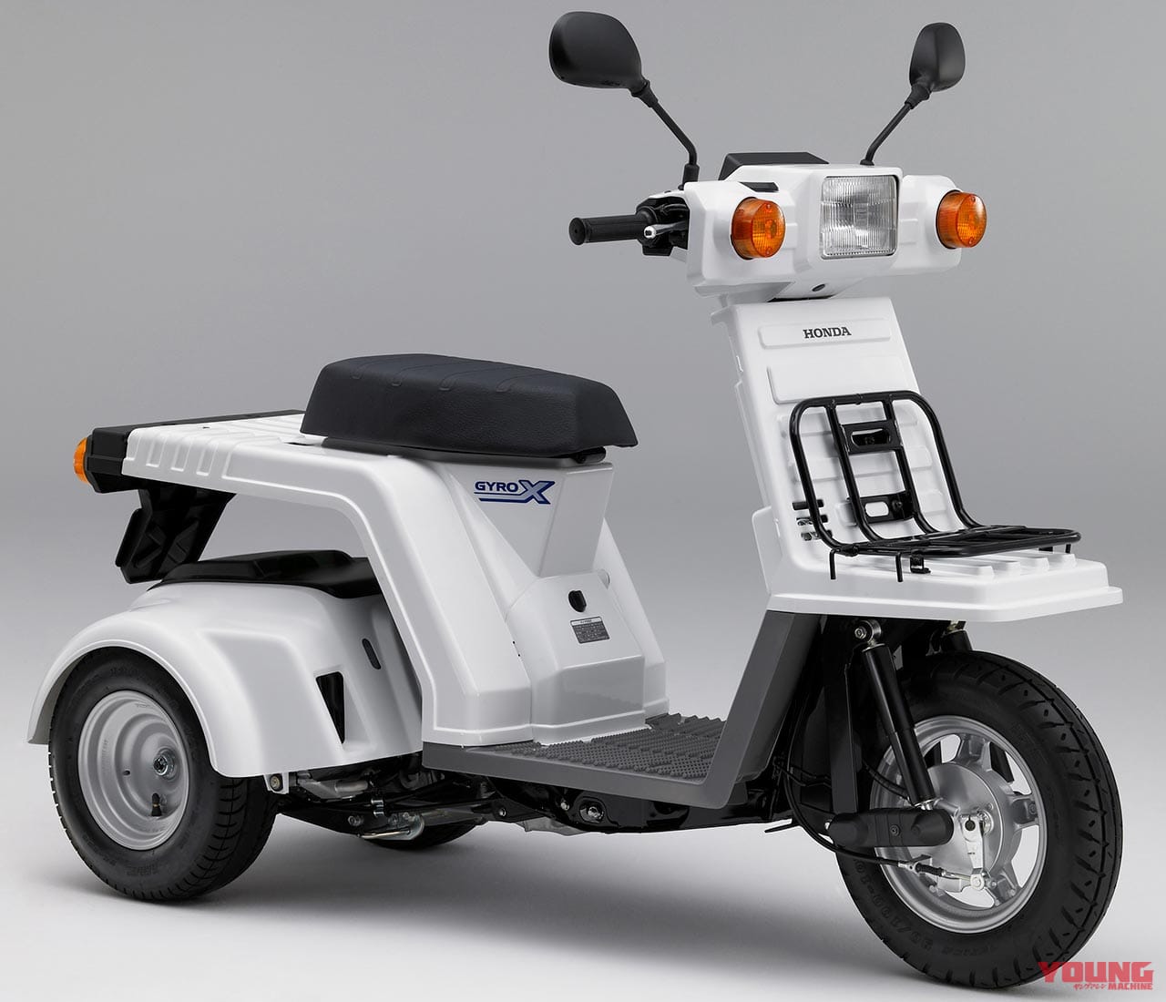 2024 HONDA GYRO X BASIC|シャスタホワイト|ホンダ ジャイロXベーシック/スタンダード〈いま国内で買える新型バイクカタログ|原付一種(50cc以下)〉