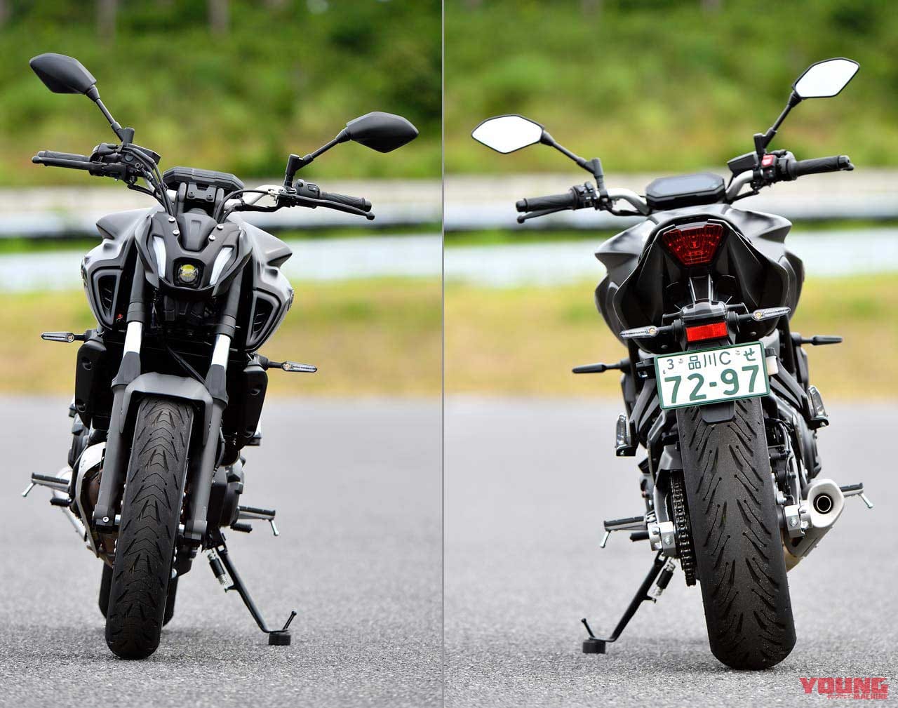 ヤマハMT-07|スタイリング|ヤマハMT-07試乗インプレッション【トルクフルな2気筒エンジンの素の面白味を体感】