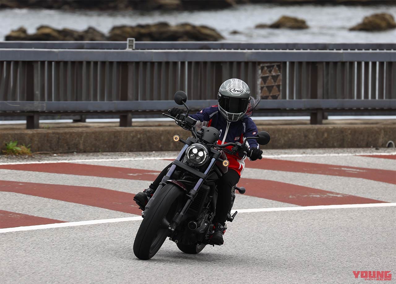 ホンダ レブル1100DCT|岡崎静夏|ライディング|岡崎静夏のホンダ レブル1100DCT試乗インプレ【ただのバイクとはひと味違う、病みつきになる不思議感覚】