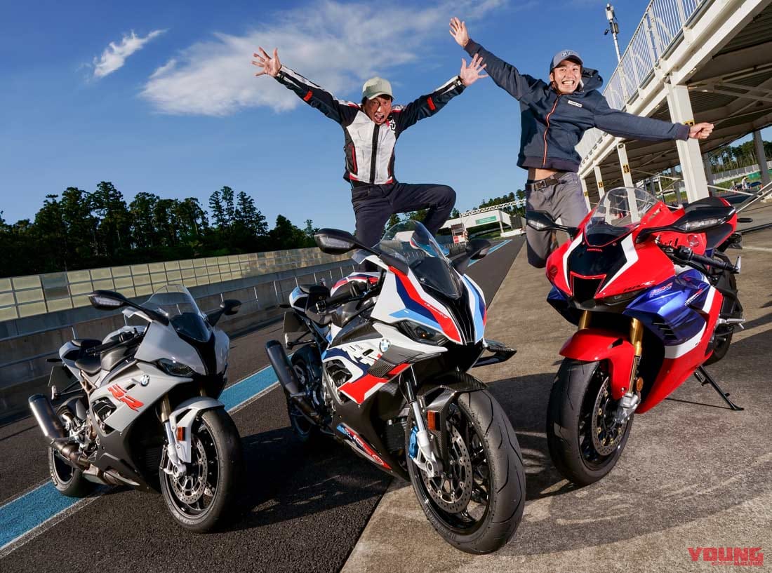 出たぞBMWブランド最高峰! M1000RR vs CBR1000RR-R/S1000RR〈#1 ディテール比較編〉