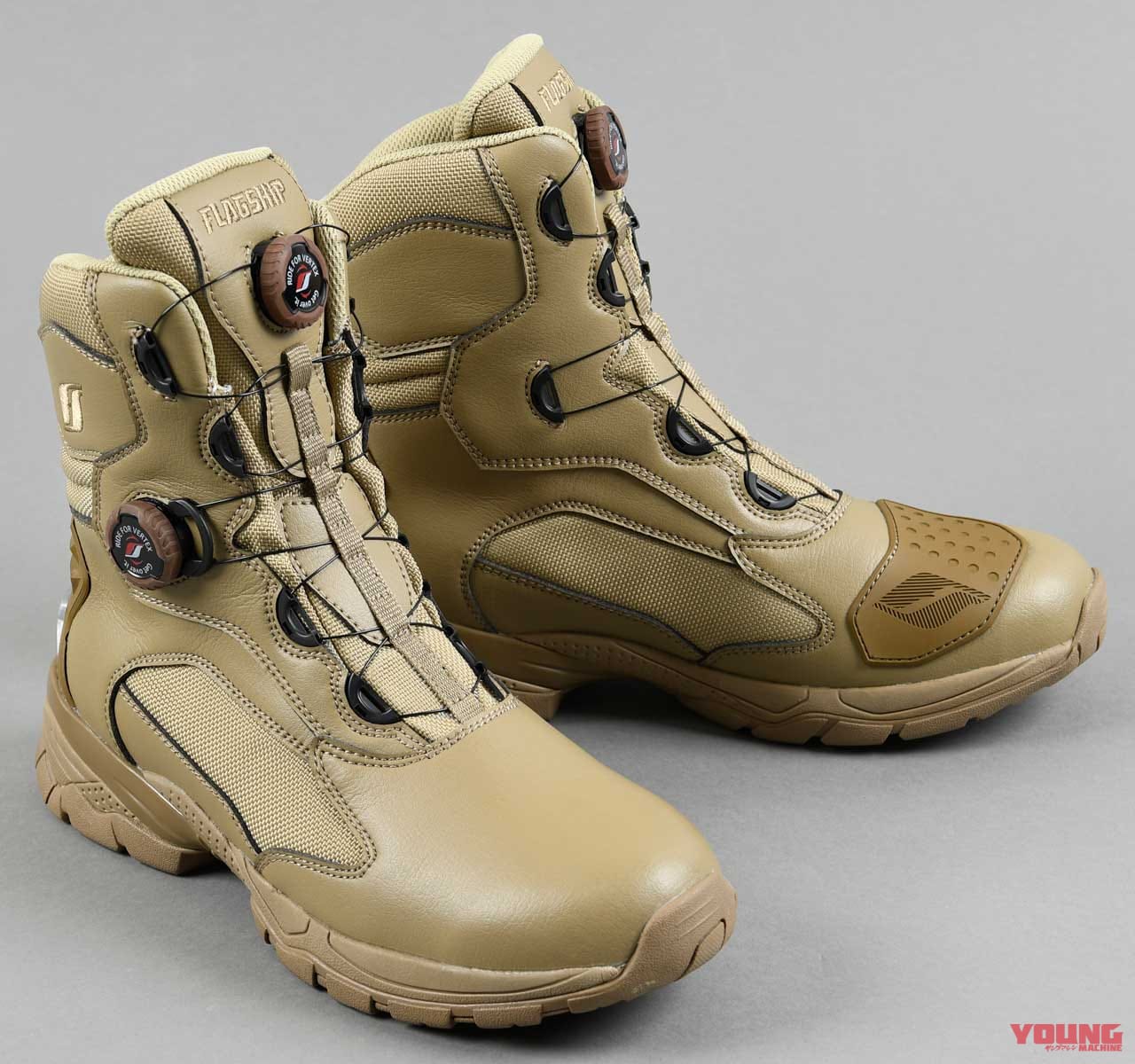 フラッグシップ タクティカルライディングブーツ|2021最新ライディングシューズ&ブーツカタログ〈フラッグシップ〉
