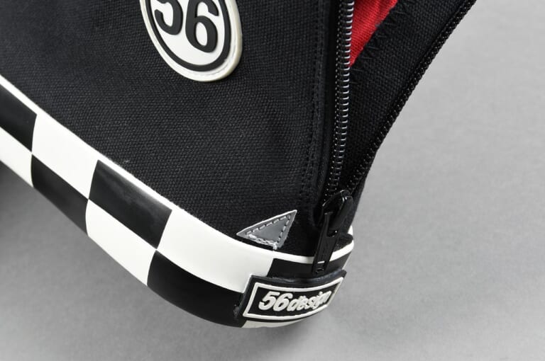 56デザイン ハイカットライディングシューズ|かかと|2021最新ライディングシューズ&ブーツカタログ〈56デザイン〉