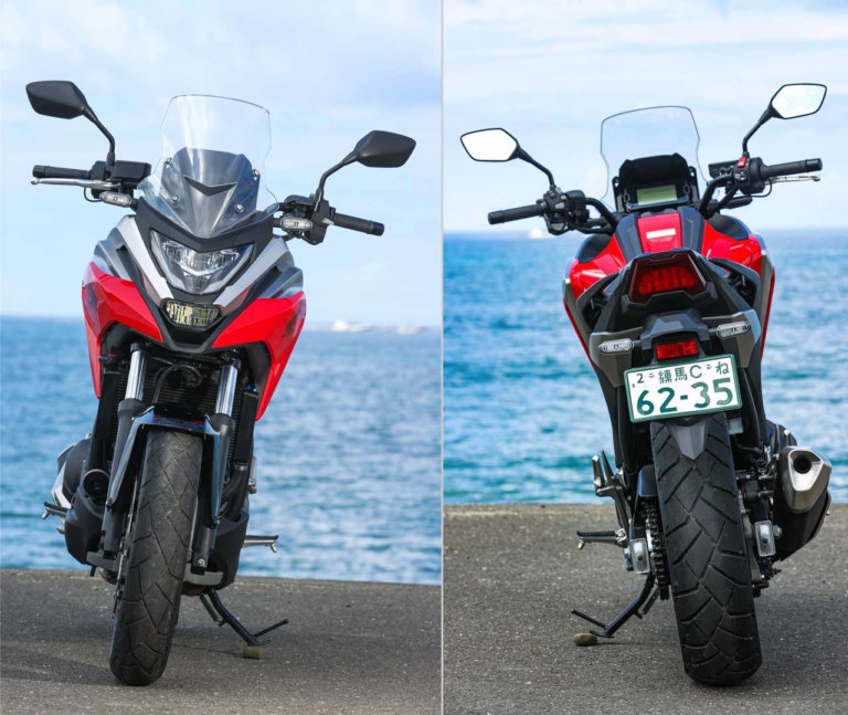 ホンダ NC750X DCT|スタイリング|ホンダNC750X DCTディテール写真解説【扱いやすさそのままにエンジン強化】