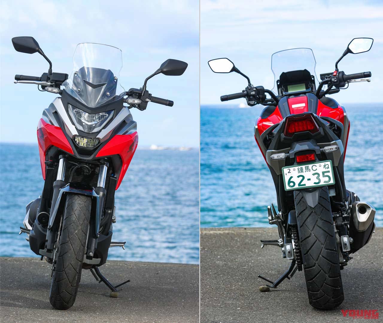 ホンダ NC750X DCT|スタイリング|ホンダNC750X DCTディテール写真解説【扱いやすさそのままにエンジン強化】
