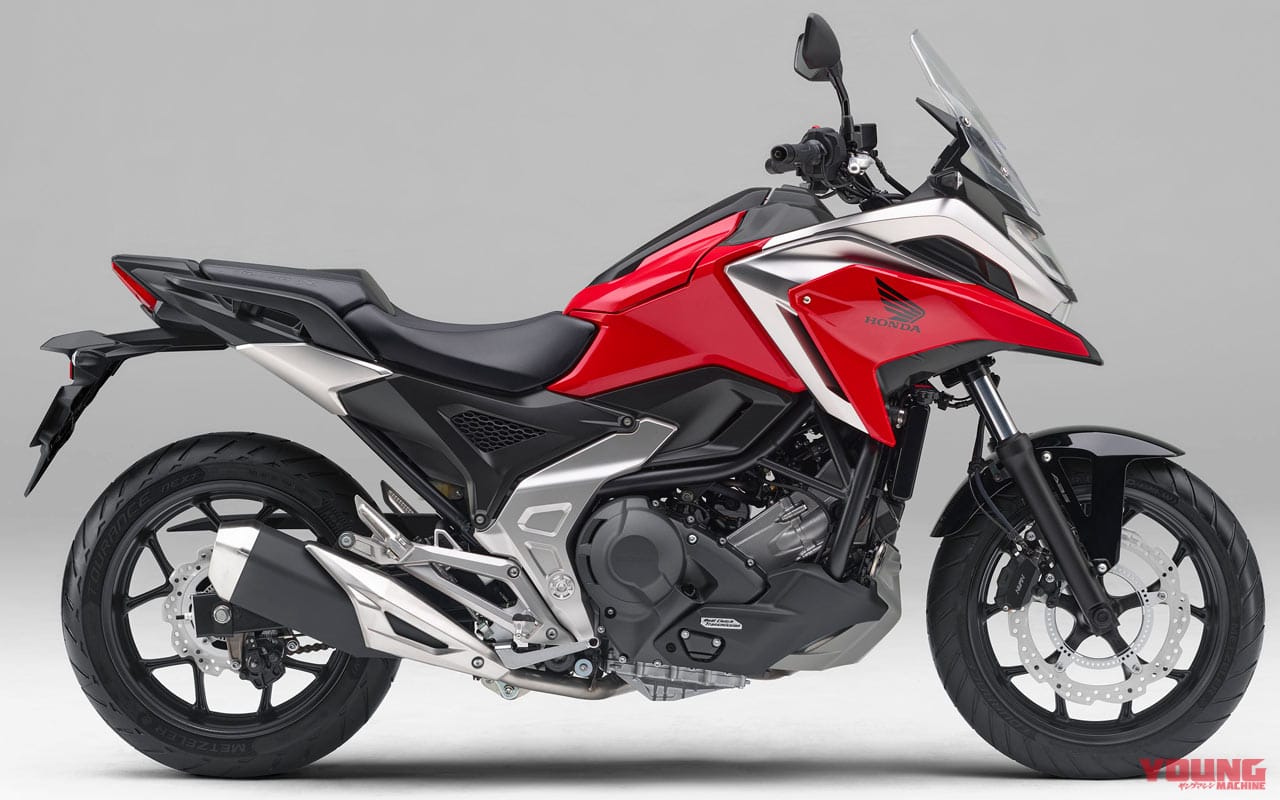 ホンダ NC750X DCT|グランプリレッド|ホンダNC750X DCTディテール写真解説【扱いやすさそのままにエンジン強化】