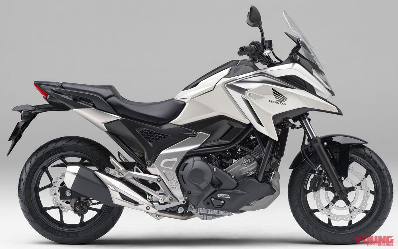 ホンダ NC750X DCT|パールグレアホワイト|ホンダNC750X DCTディテール写真解説【扱いやすさそのままにエンジン強化】