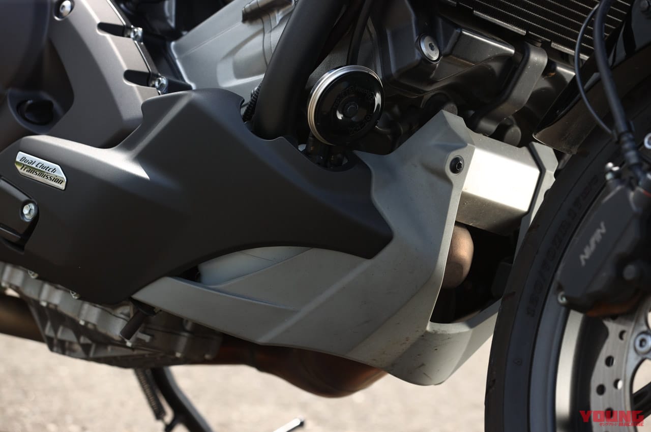 |ホンダNC750X DCTディテール写真解説【扱いやすさそのままにエンジン強化】