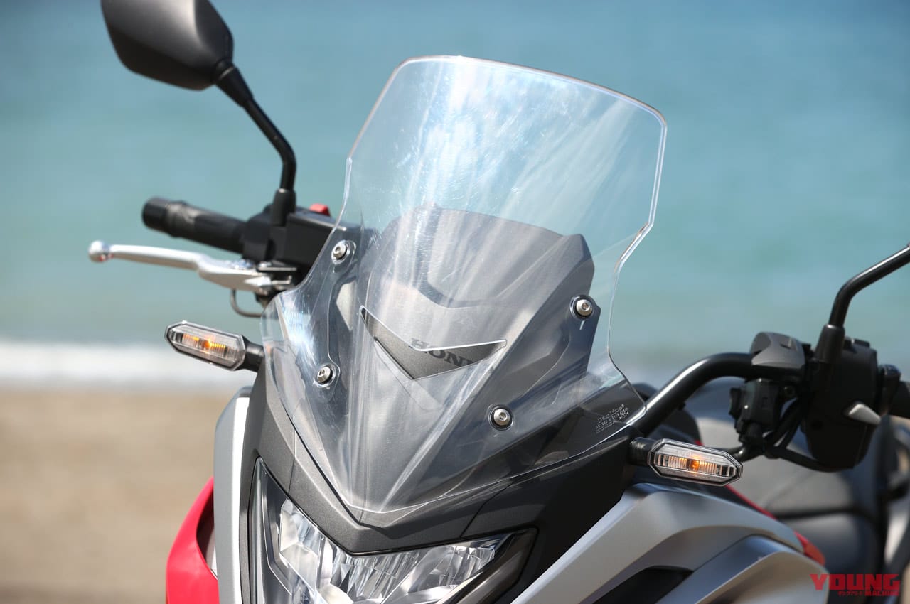 |ホンダNC750X DCTディテール写真解説【扱いやすさそのままにエンジン強化】