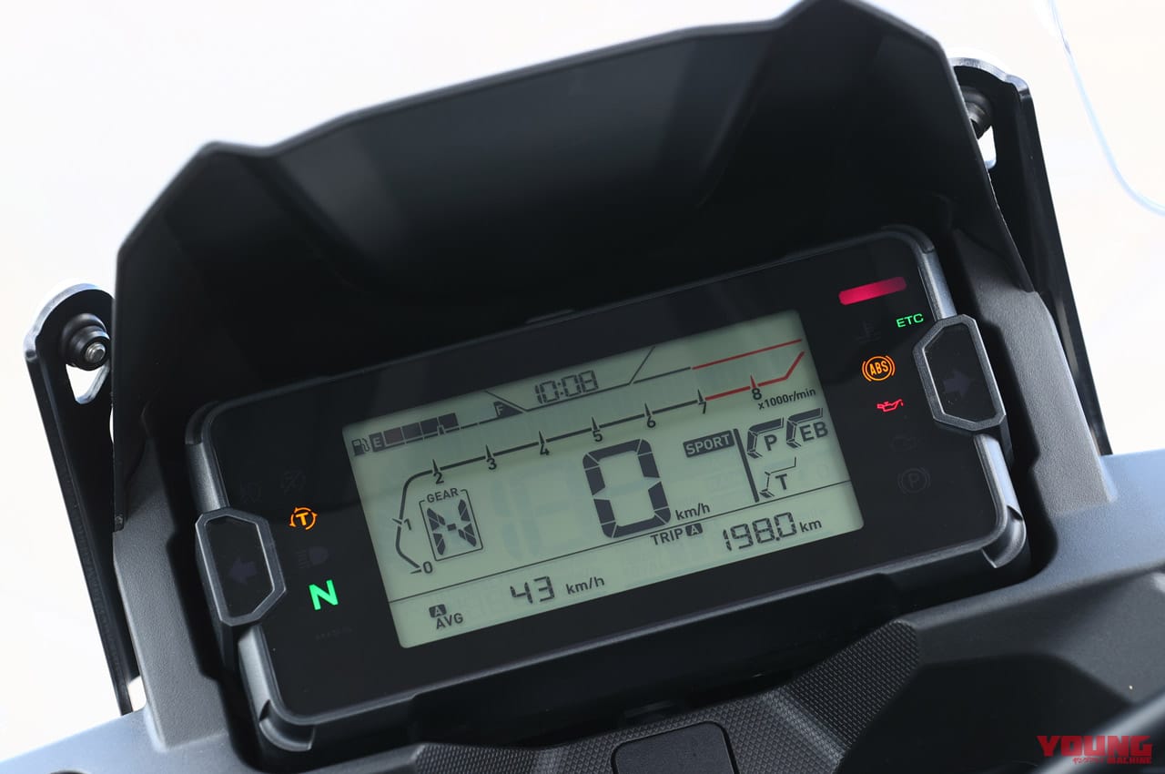 |ホンダNC750X DCTディテール写真解説【扱いやすさそのままにエンジン強化】