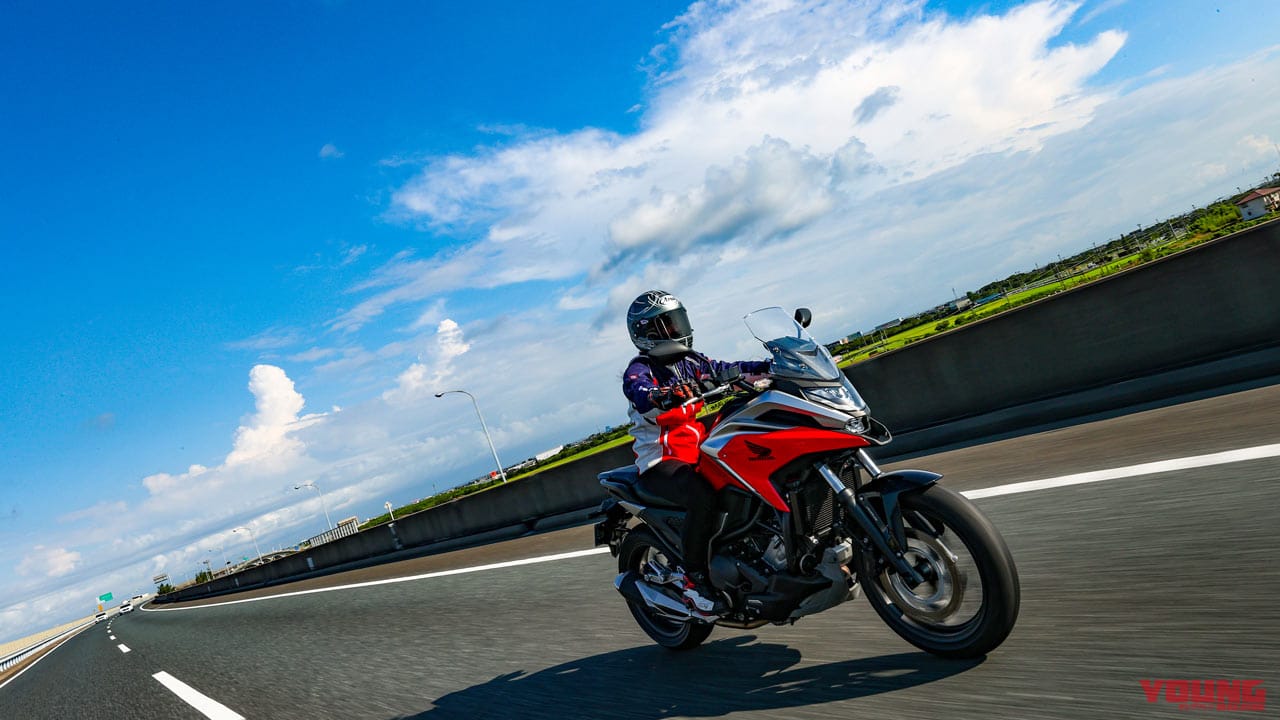 ホンダ NC750X DCT|岡崎静夏|高速道路|岡崎静夏のホンダ NC750X DCT試乗インプレ【スポーツ性能を高めながら、本分を忘れない実直な姿勢】