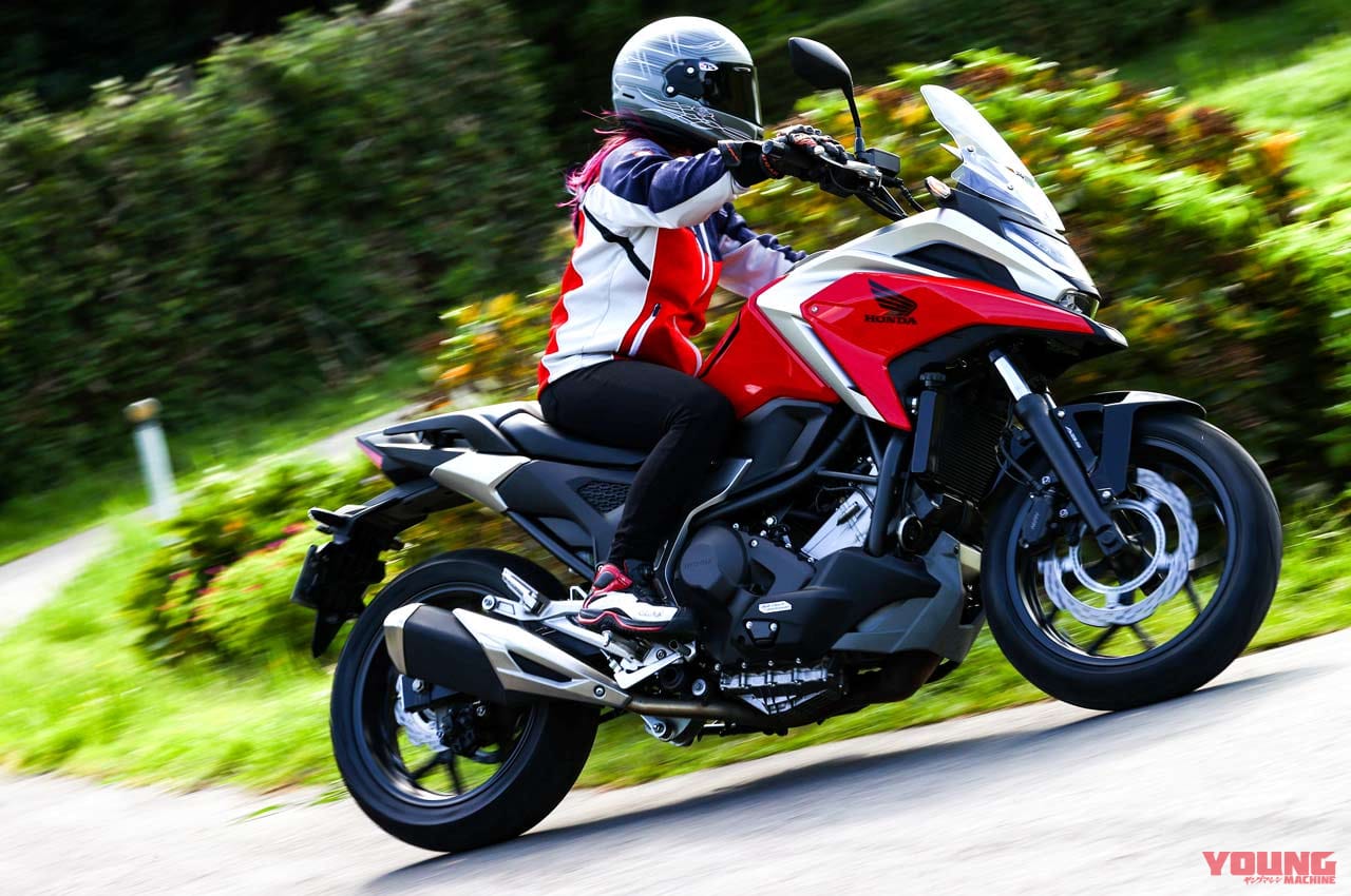 ホンダ NC750X DCT|岡崎静夏|ライディング|岡崎静夏のホンダ NC750X DCT試乗インプレ【スポーツ性能を高めながら、本分を忘れない実直な姿勢】