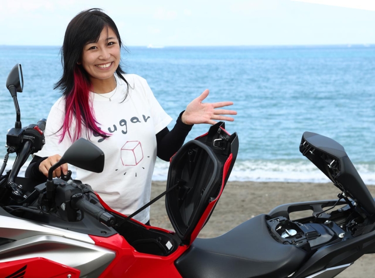 ホンダ NC750X DCT|岡崎静夏|ラゲッジボックス|岡崎静夏のホンダ NC750X DCT試乗インプレ【スポーツ性能を高めながら、本分を忘れない実直な姿勢】