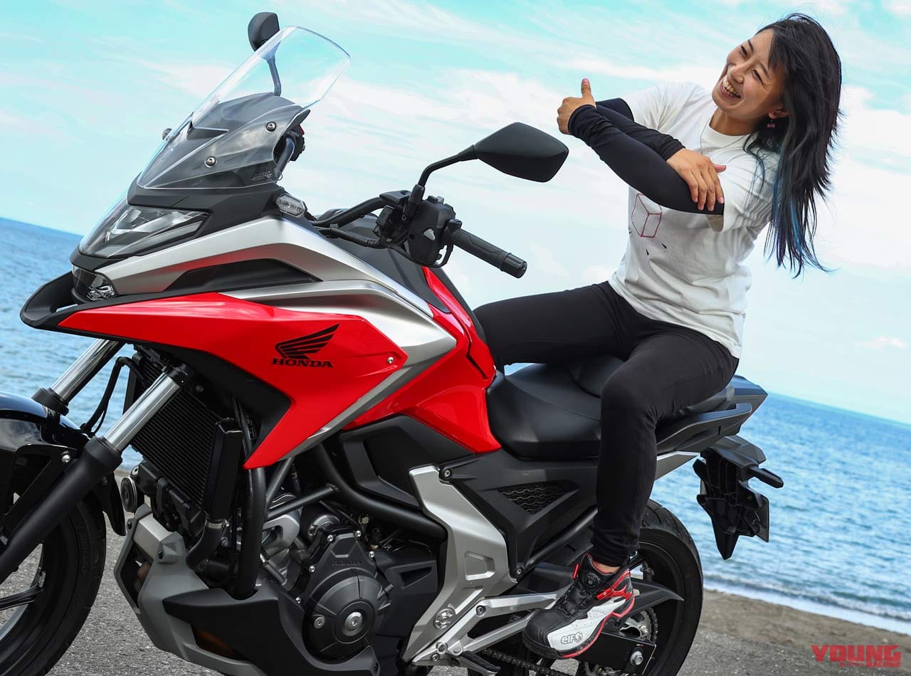|岡崎静夏のホンダ NC750X DCT試乗インプレ【スポーツ性能を高めながら、本分を忘れない実直な姿勢】