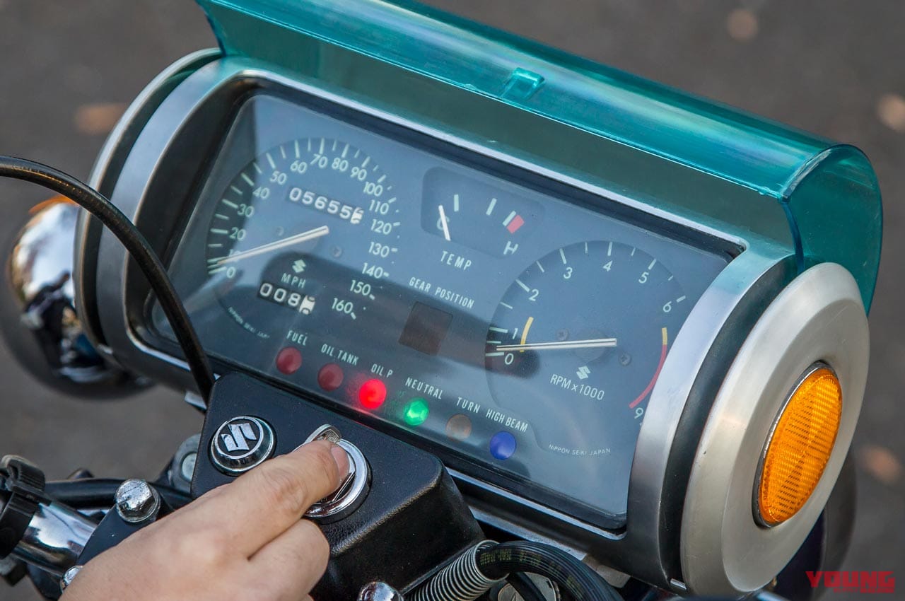 スズキ RE-5|メーター|個性派&傑作揃いの”メーター”年代記〈’50〜’70年代編:コンビ型からアナログ2眼へ〉