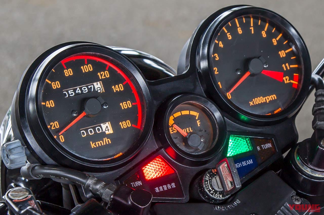 ホンダ CBX400F|メーター|個性派&傑作揃いの”メーター”年代記〈’80年代#1〉カタナ/RZ250/CBX400F/XJ400D/XJ750D